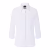 (6 pieces) KARLOWSKY| Ladies' Classic Blouse – 3/4 Sleeve - Slim Fit - White - Size S