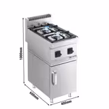 Fogão a gás de mesa - 7,0kW - 2 queimadores