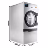 Electric Professional Vented Tumble Dryer - 18kg - Dial Controls