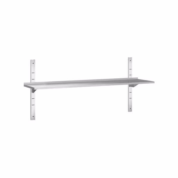 Étagère murale PREMIUM - 1600 x 300 mm - avec 1 niveau