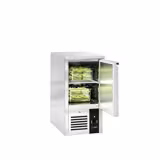 Commercial Counter Fridge PREMIUM - 450x700mm - with 1 door - capacity 102 litres