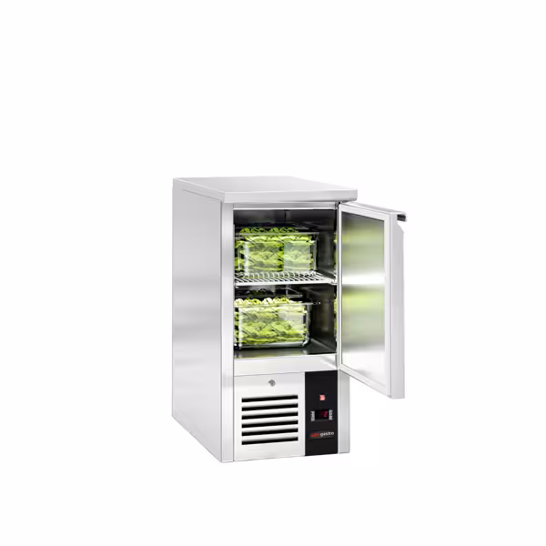 Koelwerkbank PREMIUM - 450x700mm - 102 liter - met 1 deur