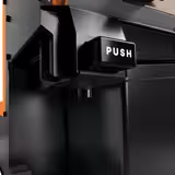 Spremiagrumi elettrico per arance - con alimentazione automatica della frutta e modalità di pulizia - Arancione