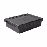 (8 pezzi) THERMO FUTURE BOX | Thermobox TAKE AWAY Dinner - 10 litri - Nero