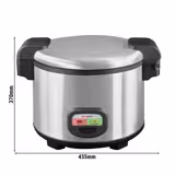 Professionele rijstkoker - 5,4 liter - 1,95 kW