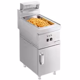 Calentador de patatas fritas PROFESIONAL eléctrico de sobremesa - 1,17kW - 1x GN 1/2 - incl. mueble con 1 puerta(s)