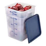(6 Stück) CAMBRO | CAMSQUARES® - Behälter - 20, 8 Liter - Transparent