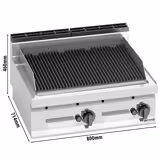 Plinski roštilj na lava kamenje - 13,8 kW