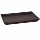 (12 sztuk) UNIVERSE – Talerz Maastricht – prostokątny – 240 x 170 mm – czarny