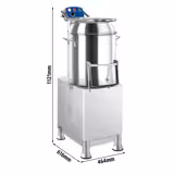 Elektrischer Kartoffelschäler - 225 kg/h - 950 Watt - 230 Volt