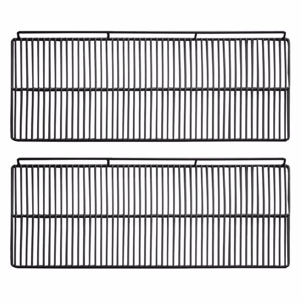 (2 pz) Griglia portante plastificata - 796x321mm - Nero - per barkühltisch BKTLG220S & BKTG220S