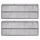 (2 Stück) - Tragrost - 790x320mm - Schwarz - passend Barkühltisch BKTLG220S & BKTG220S