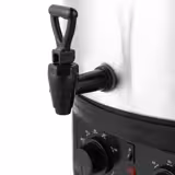 Wasser- & Glühweinkocher - 27 Liter - 2 kW - Edelstahl - mit Ablasshahn & Timer