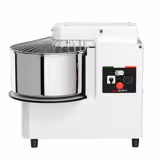 Amasadora espiral INDUSTRIAL - 53L / 44kg - 2 velocidades - cuba extraíble y cabezal elevable - con temporizador - 400V trifásica - para masas de pan/pizza