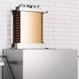 Doorschuifvaatwasser - Mand 500x500mm - Digitaal - 8,7kW - incl. invoertafel rechts, uitvoertafel links - met warmteterugwinning, zeep-/wasmiddelpomp, naglanspomp & afvoerpomp