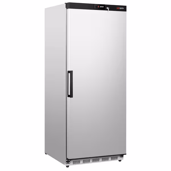 Arca congeladora PREMIUM em aço inoxidável - 600 litros - com 1 porta - interior da porta em plástico