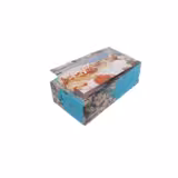 (200 adet) Calzone pizza kutusu - POSITANO - Akdeniz kıyısı - 27x16x7 cm