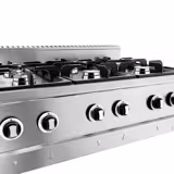 Fourneau à gaz – 36 kW – 6 brûleurs haute performance – avec soubassement
