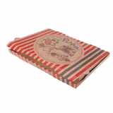 (50 darab) Pizza doboz - NYC - 600x400x50mm - Barna