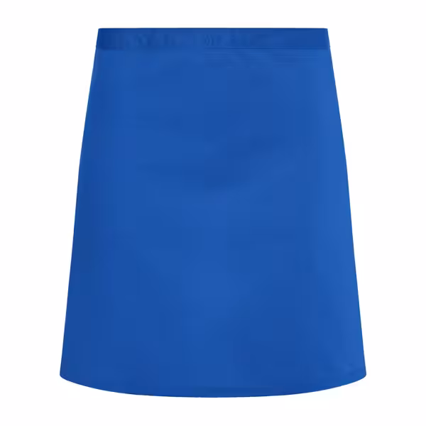 (6 pieces) KARLOWSKY | Basic Bistro Waist Apron – 700 x 550 mm - Blue