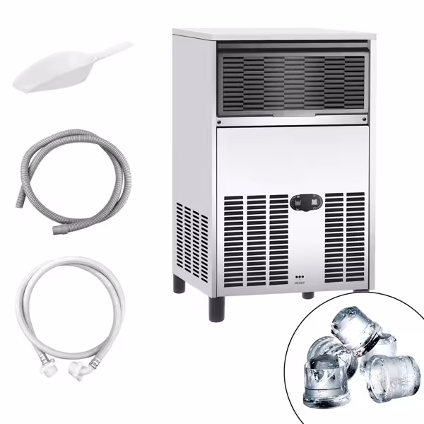 Commercial Ice Cube Maker - Cone - 48 kg/ 24 h	