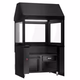 Gasgrill med glas - 1,1 m