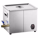 Ultrazvuková čistička - 10 l - 240 W ultrazvukového výkonu - 40 kHz - s ohřevem 300 W - s košem - s výpustným ventilem