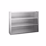 Edelstahl Wandhängeschrank PREMIUM - 1000x400mm - ohne Schiebetür - 1000mm hoch