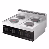 Elektrisch fornuis - Mario 700 - 800x700x430mm - 20,0 kW - 4 platen rond