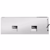 Wandhaube mit Motor - 2000mm - Regler, Filter & Lampe