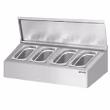 Étagère supérieure pour épices – 4 × GN 1/4