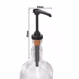 (6 Stück) FUCHS | 2cl Dosierpumpe für alkoholische Getränke - für 3 bis 4,5 Liter Flaschen