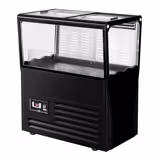 Bac réfrigéré à boissons PROFESSIONNEL - 730x450mm - 69 L - Avec 2 couvercle(s) coulissant(s) en verre