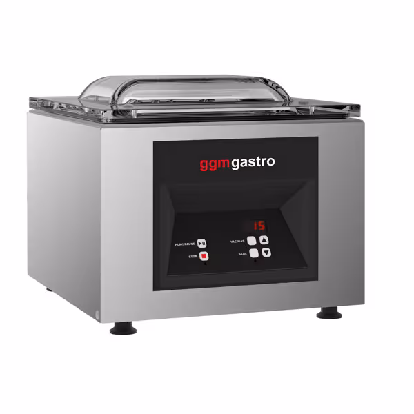 Pakowarka próżniowa komorowa - 8m³/h - 500W - Sterowanie cyfrowe - Nablatowa