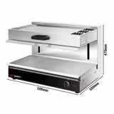 Salamandre électrique PRO - hauteur réglable - 1,7kW - 220V