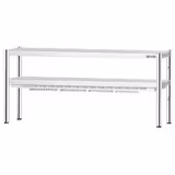 Commercial Heated Gantry PREMIUM with Ceramic Heaters - 1800x370mm - 1.4kW - 2 Tier - height-adjustable