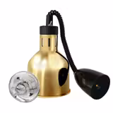 Lampe chauffante infrarouge – 275 watts – Ø 175 mm – Or