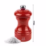 (6 pieces) PEUGEOT | BISTRORAMA - Salt Mill - Passion Red - Height: 100mm