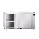 Стіл тепловий PREMIUM - 1,5 кВт - зі розсувними дверима, 1 полиця - 1400x600x870 мм