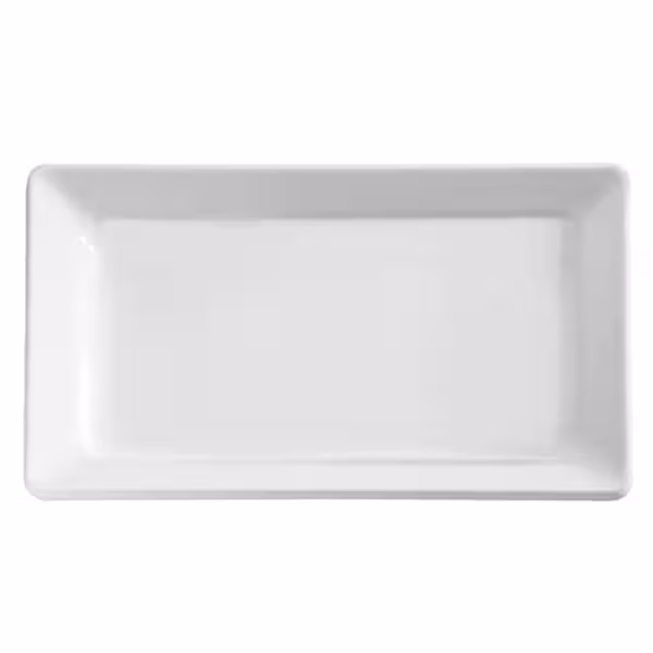 Serving Tray - PURE - Melamine - 400x300mm - Height: 30mm - White