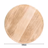 Pizzalautanen - Saftrillellä - puu - Ø 340 mm