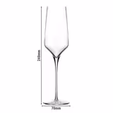 (12 τεμάχια) LIBBEY | PRISM - Ποτήρι σαμπάνιας - 244ml