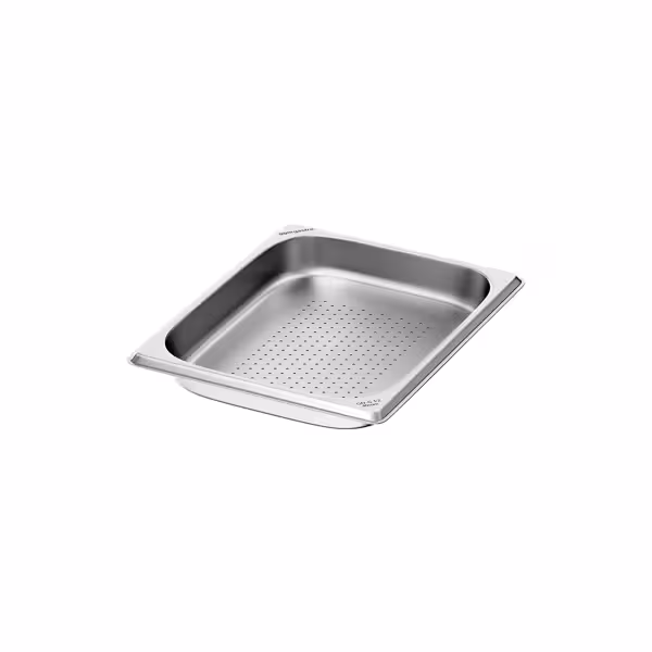 Edelstahl-Behälter GN 1/2 - gelocht - Höhe: 40mm