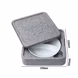 (20 Stück) THERMO FUTURE BOX | Thermobox PLATTER - Grau