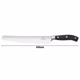 VICTORINOX | Grand Maître Bread & Pastry Knife 260 mm – Black Handle - Serrated Edge - Stainless Steel Blade