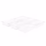 (6 Pezzi) Contenitore in Polipropilene - GN 1/2 - Semitrasparente - 5,9 L - Altezza: 100 mm