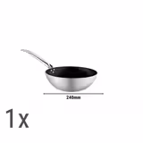 Wok-Pfannen-Set - Aluminium - 3-teilig