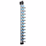 Colonna portapiatti da parete - fino a 12 piatti - Ø 16-32cm - Altezza: 1015mm