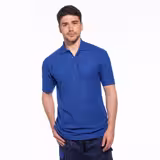 Polo homme – Bleu royal – Taille : 4XL