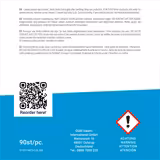 (4 szt.) Tabletki do czyszczenia szkła w zmywarkach (90 szt.) ECO - do mycia ręcznego - 4x90tabs - Profesjonalny, skoncentrowany, bezpieczny dla żywności, bez chloru i fosforanów, nie pozostawia smug - w wiadrze z recyklingu